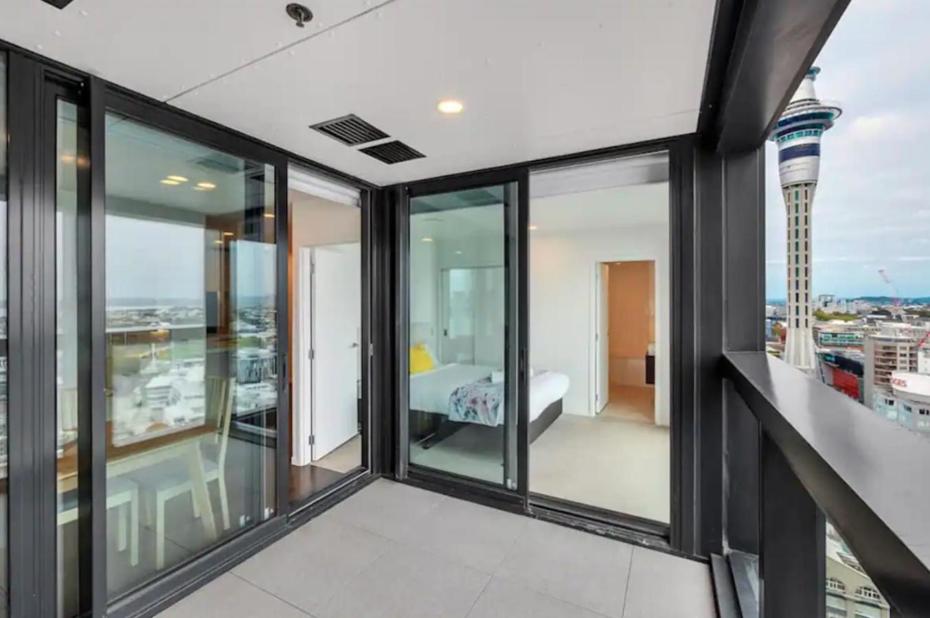 Apartmán Magnificent Skytower, Sea, Habour View In Cbd Auckland Exteriér fotografie