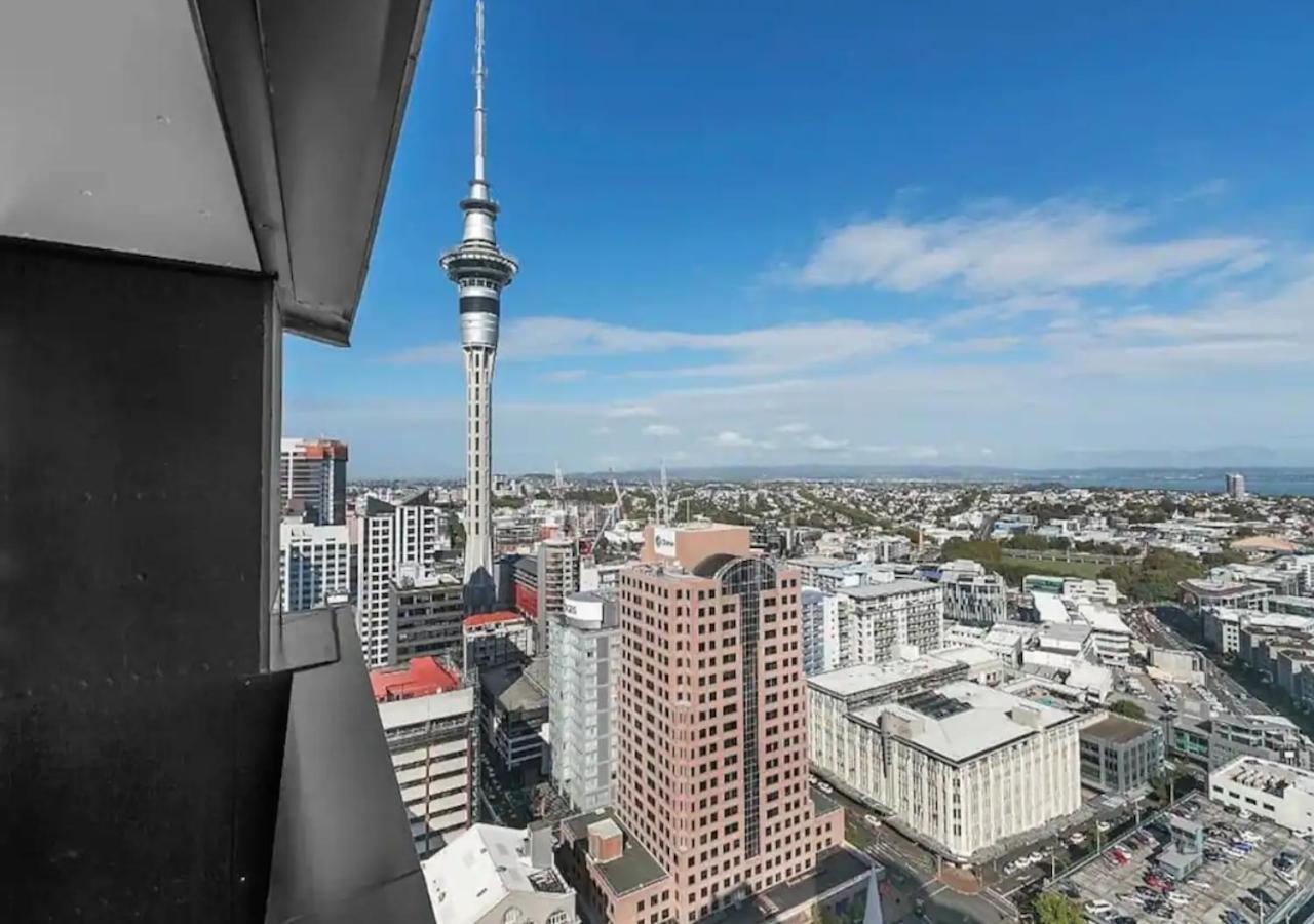 Apartmán Magnificent Skytower, Sea, Habour View In Cbd Auckland Exteriér fotografie