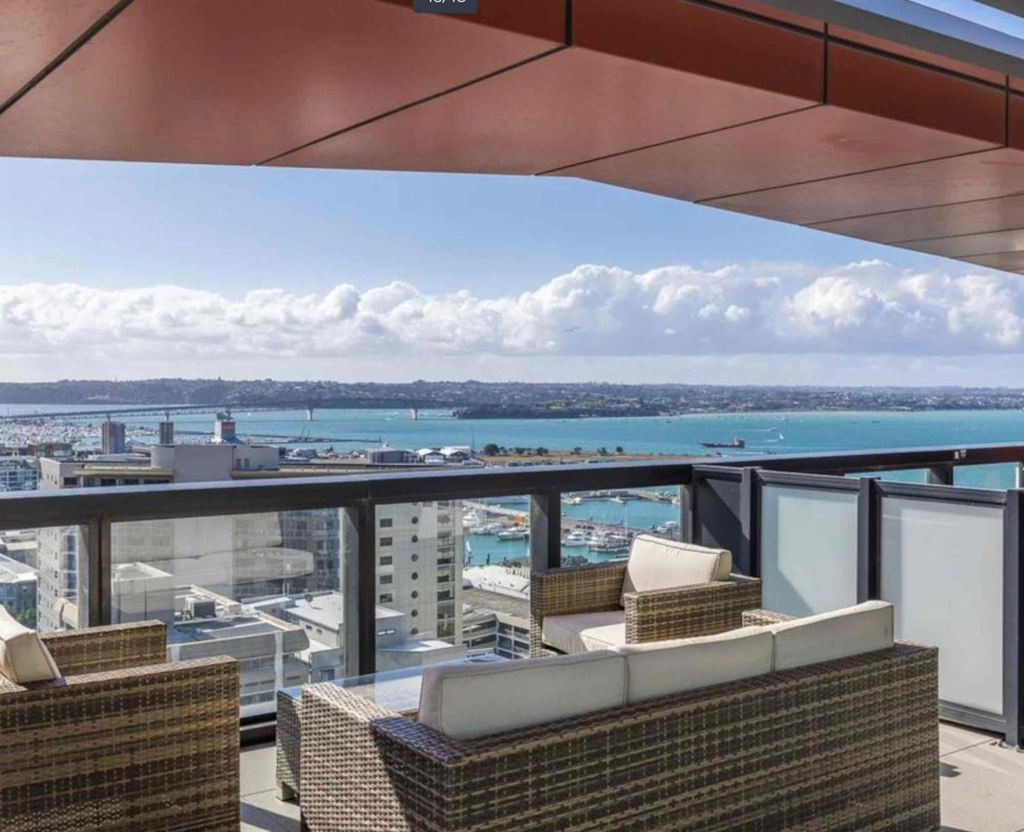 Apartmán Magnificent Skytower, Sea, Habour View In Cbd Auckland Exteriér fotografie