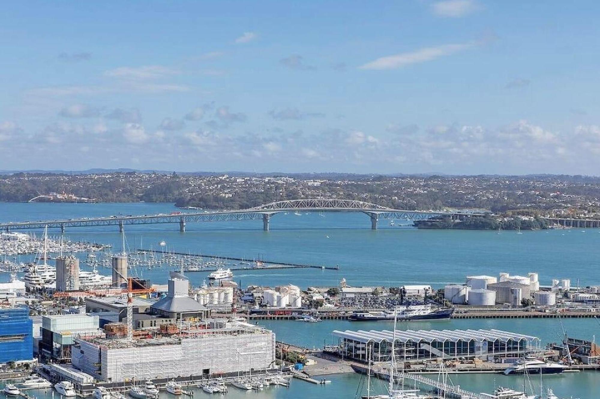 Apartmán Magnificent Skytower, Sea, Habour View In Cbd Auckland Exteriér fotografie